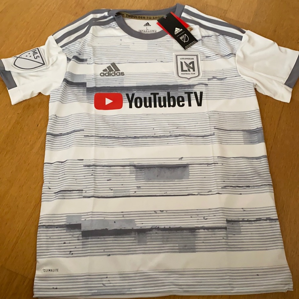 LAFC Adidas Youth 2020 Away Team Replica Jersey - Large